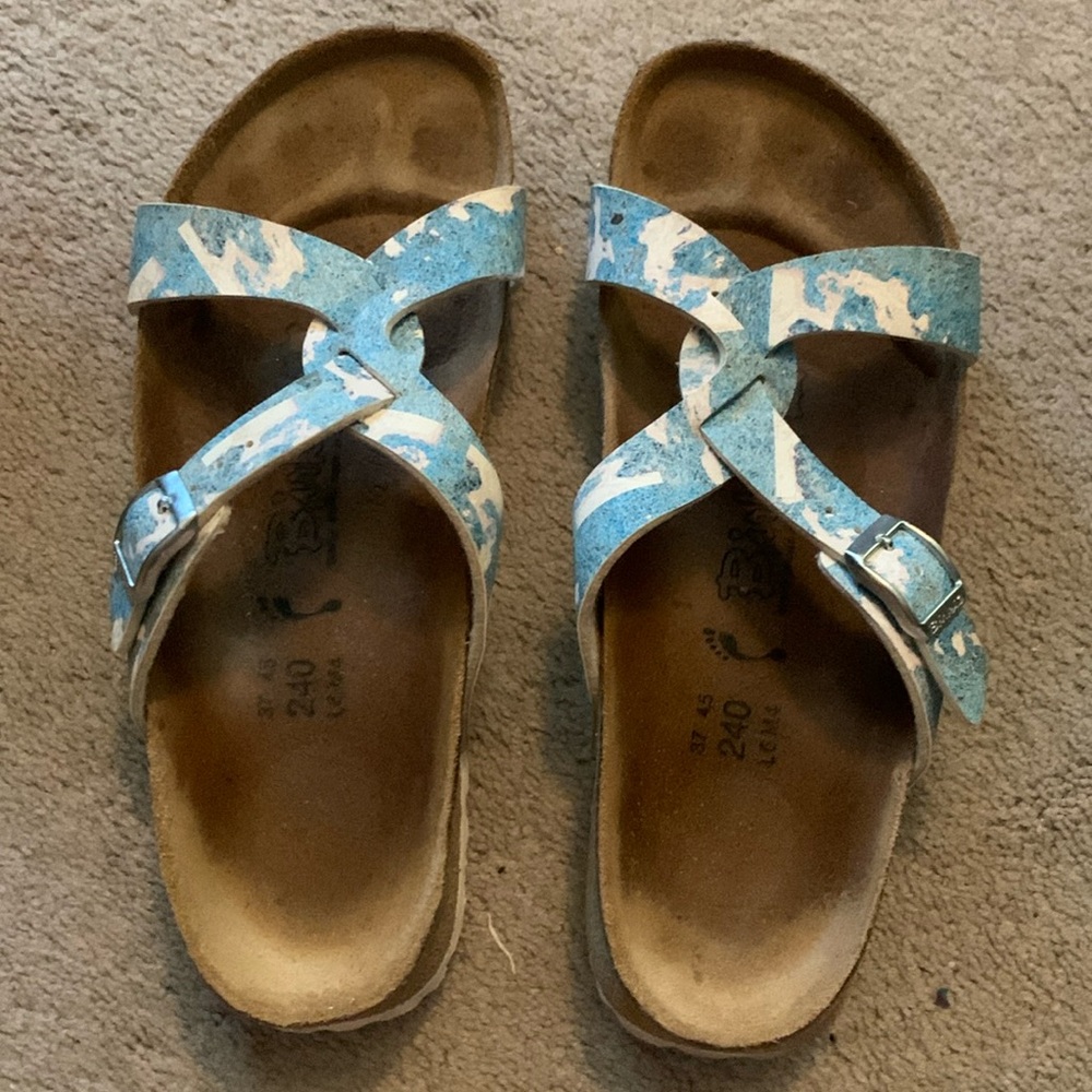 Blue Birkenstock
